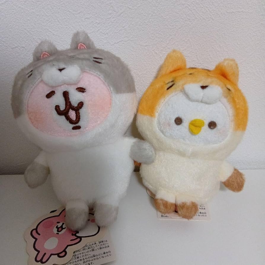 カナヘイの小動物ピスケ＆うさぎぬいぐるみセット Amazon.co.jp: カナヘイの小動物ピスケ＆うさぎ ぬいぐるみ